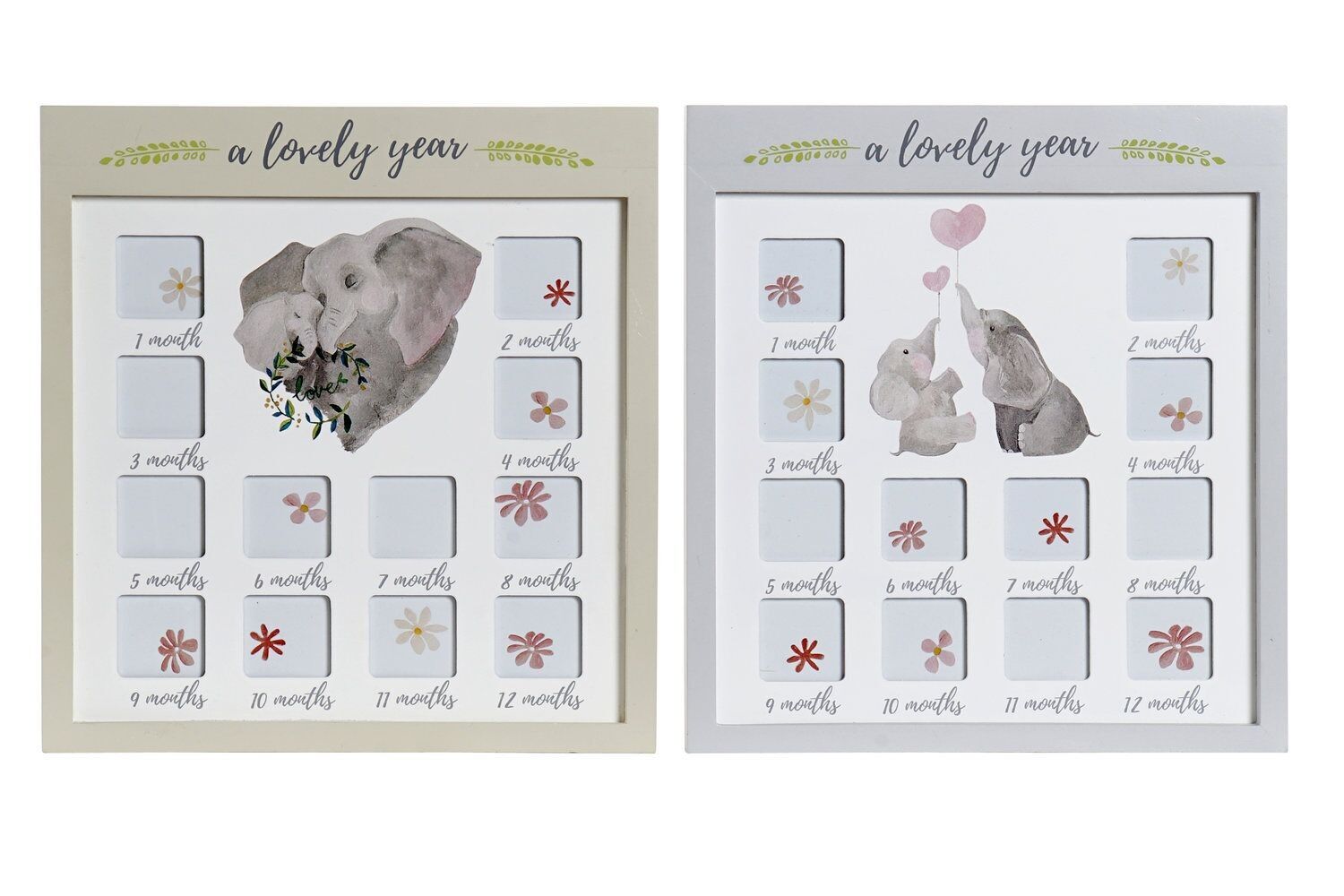 WOODEN PHOTO FRAME 32X2X35 ELEPHANT 2 ASSORTMENTS. BE173912