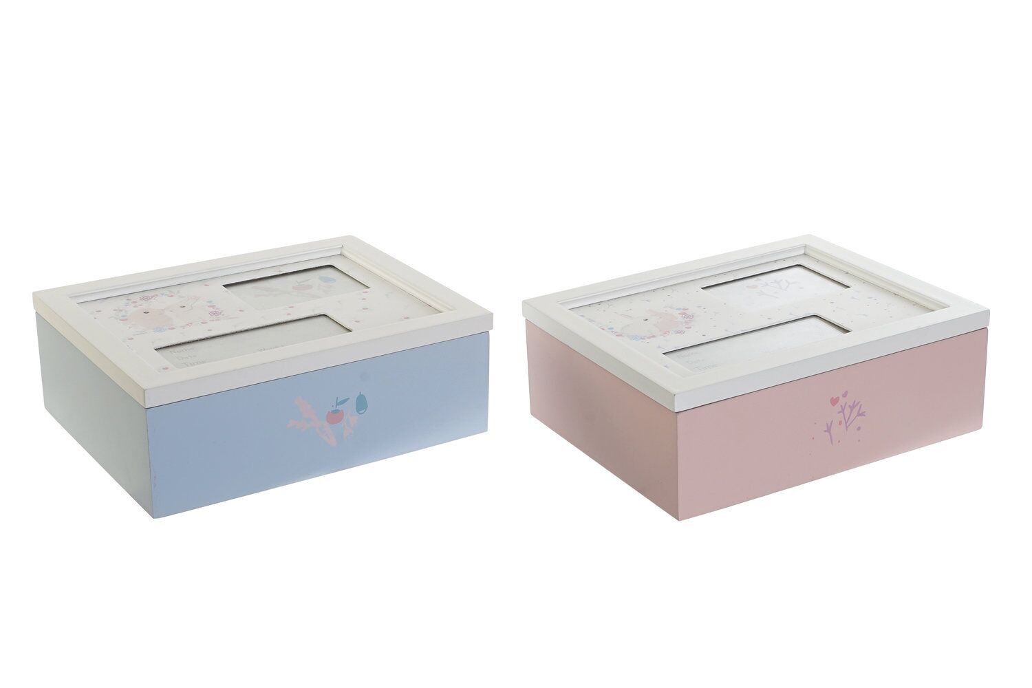 METAL MDF BOX 24X19X8,5 2 ASSORTMENTS. BE176350