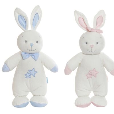 POLYESTER PLUSH 23X10X40 BUNNY 2 ASSORTMENTS. BE199540