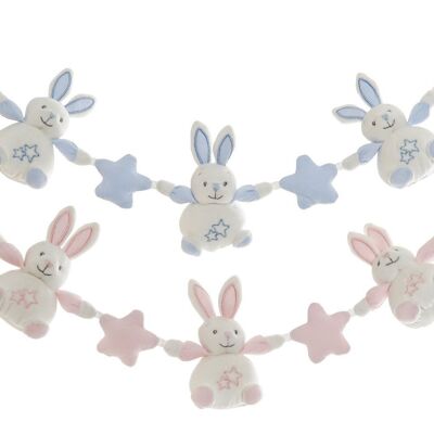 POLYESTER PLUSH 62X6X12 BUNNY 2 ASSORTMENTS. BE199544