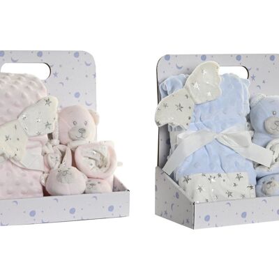 COUVERTURE TEDDY SET 3 POLYESTER 26X13X26 OURS 2 SUD BE199777