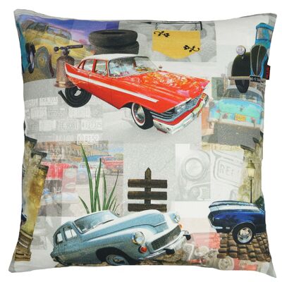 Coussin décoratif Mustang env. 46 x 46 cm Couleur 999 multiples