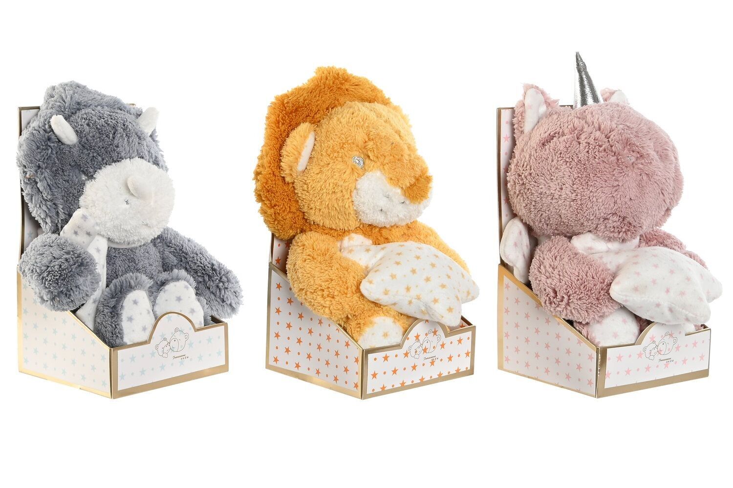 PELUCHE POLIESTERE 10X10X15 3 ASSORT. BE210611