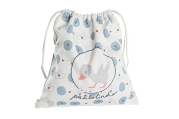 SAC TOILE COTON 24X2X26 CANARDS 2 ASSORTIMENTS. BO204311 4