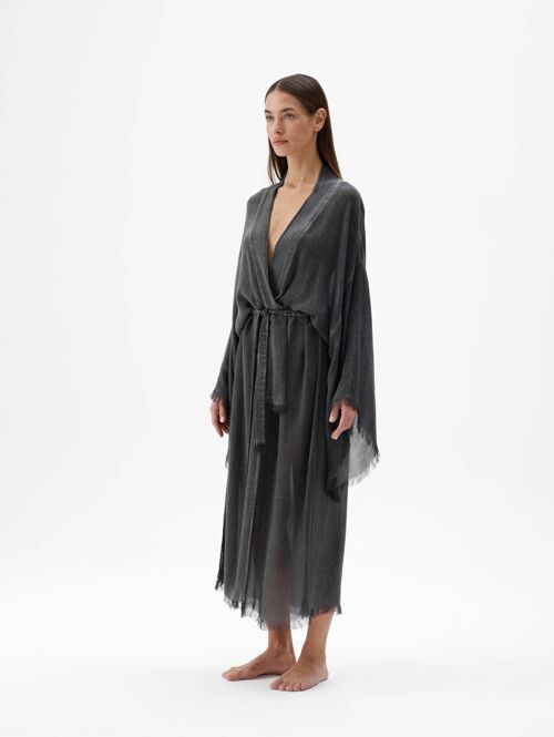 Long Bamboo Kimono (3241) 70% Cotton, 30% Bamboo