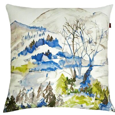 Decorative cushion watercolor approx. 50 x 50 cm color 001 green