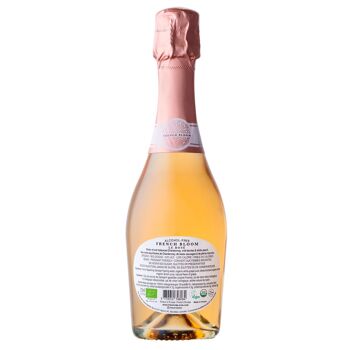 Vin pétillant sans alcool - 
French bloom Le Rosé 375ml 2