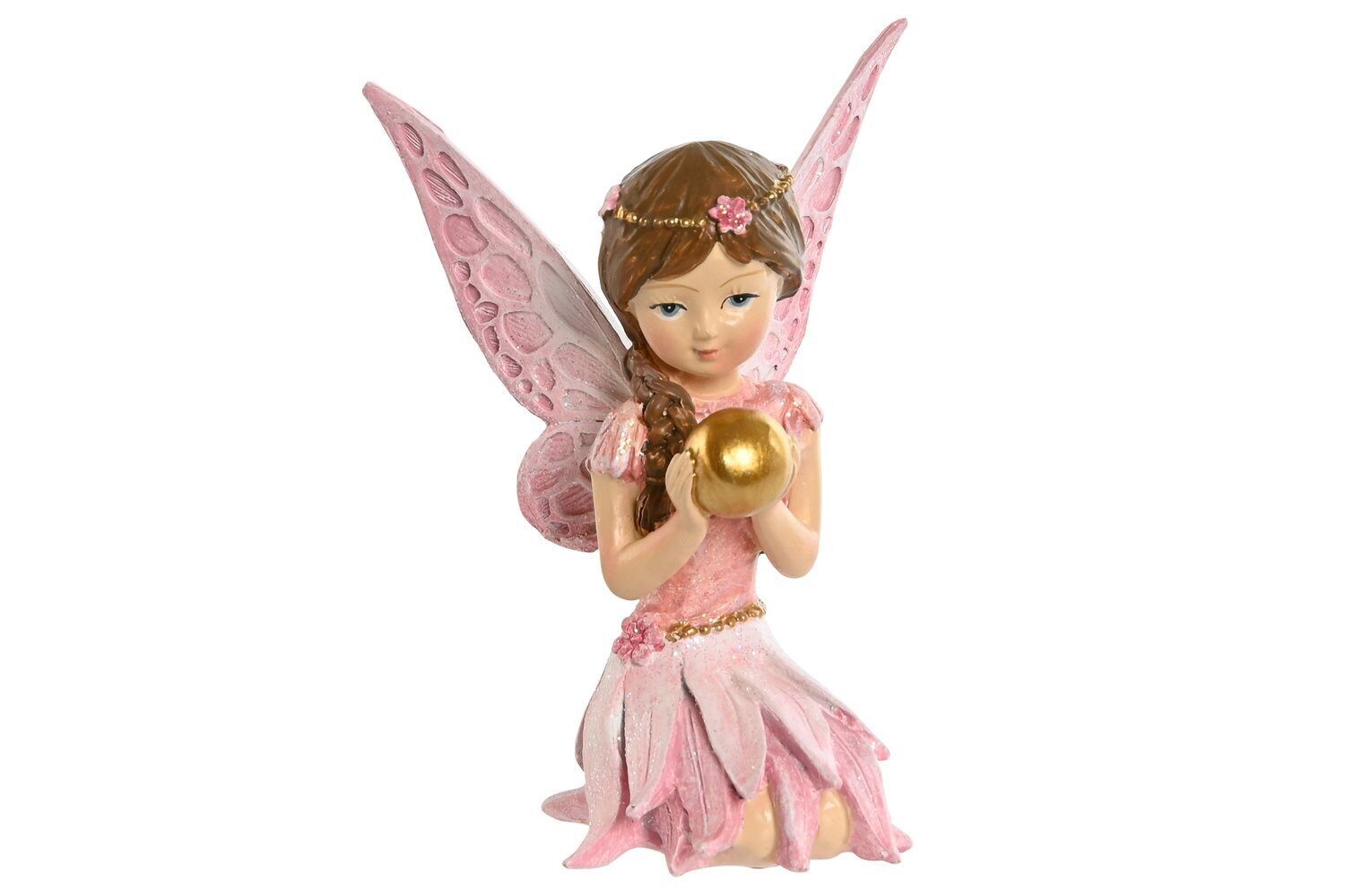 FIGURA IN RESINA 7.5X6.5X11 FATA ROSA FD210030