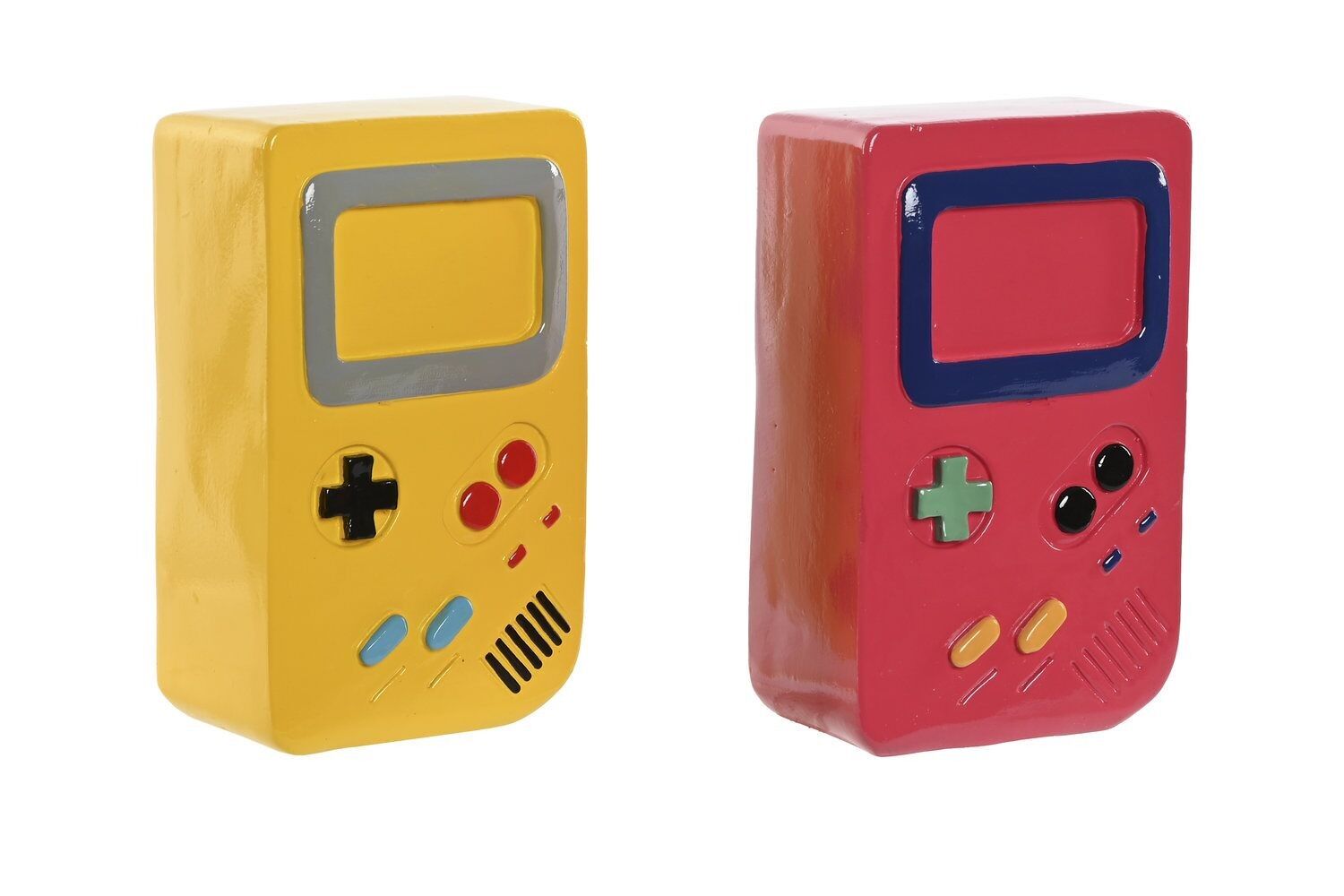 RESIN MONEY BOX 9.5X6X15 CONSOLE 2 ASSORTMENTS. HU210201