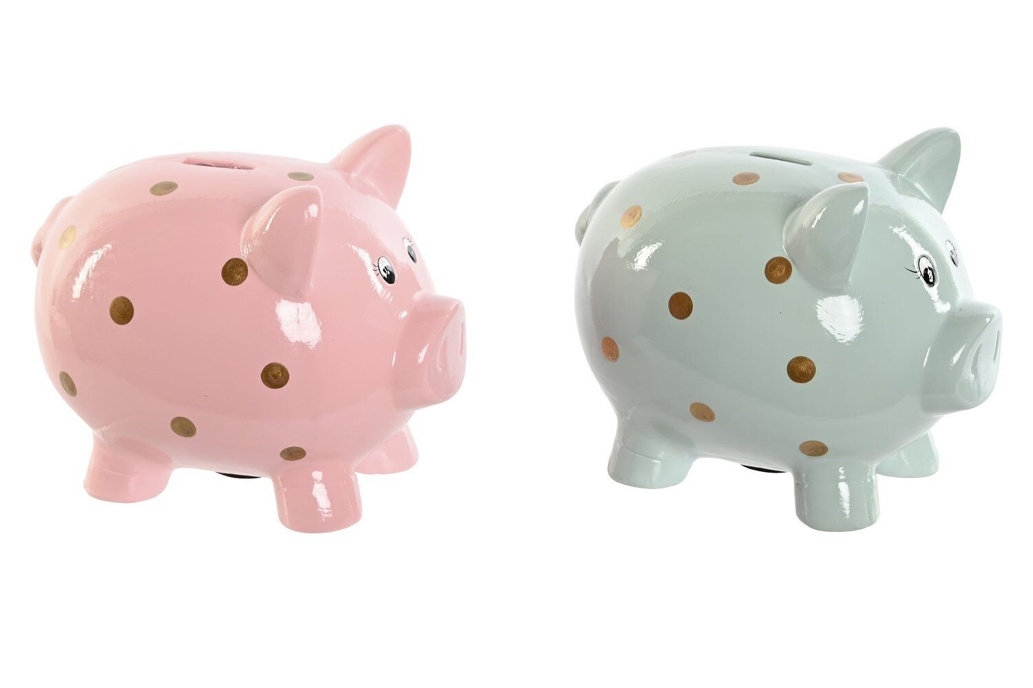 SALVADANAIO DOLOMITE 22X15,5X17,5 MAIALE 2 ASSORTIMENTI. HU210202