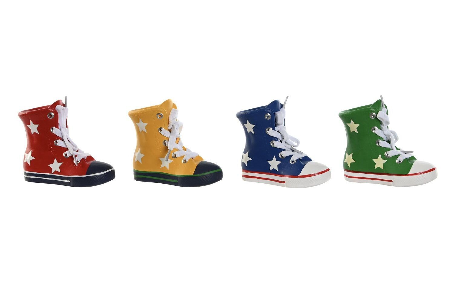 POLYESTER RESIN MONEY BOX 14X6X11,5 SLIPPER 4 ASSORTMENT. HU210440