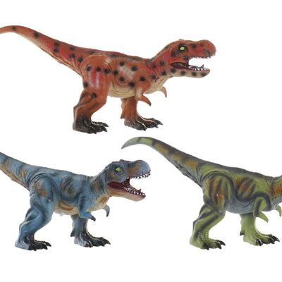 PVC TOY 60X17X28 SOFT DINOSAURS 3 ASSORTMENTS. JE166328