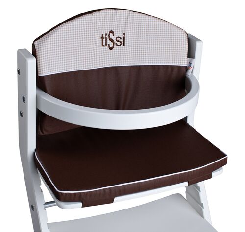 tiSsi® Polster braun für Kinderhochstuhl