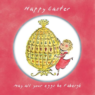 Faberge Easter card