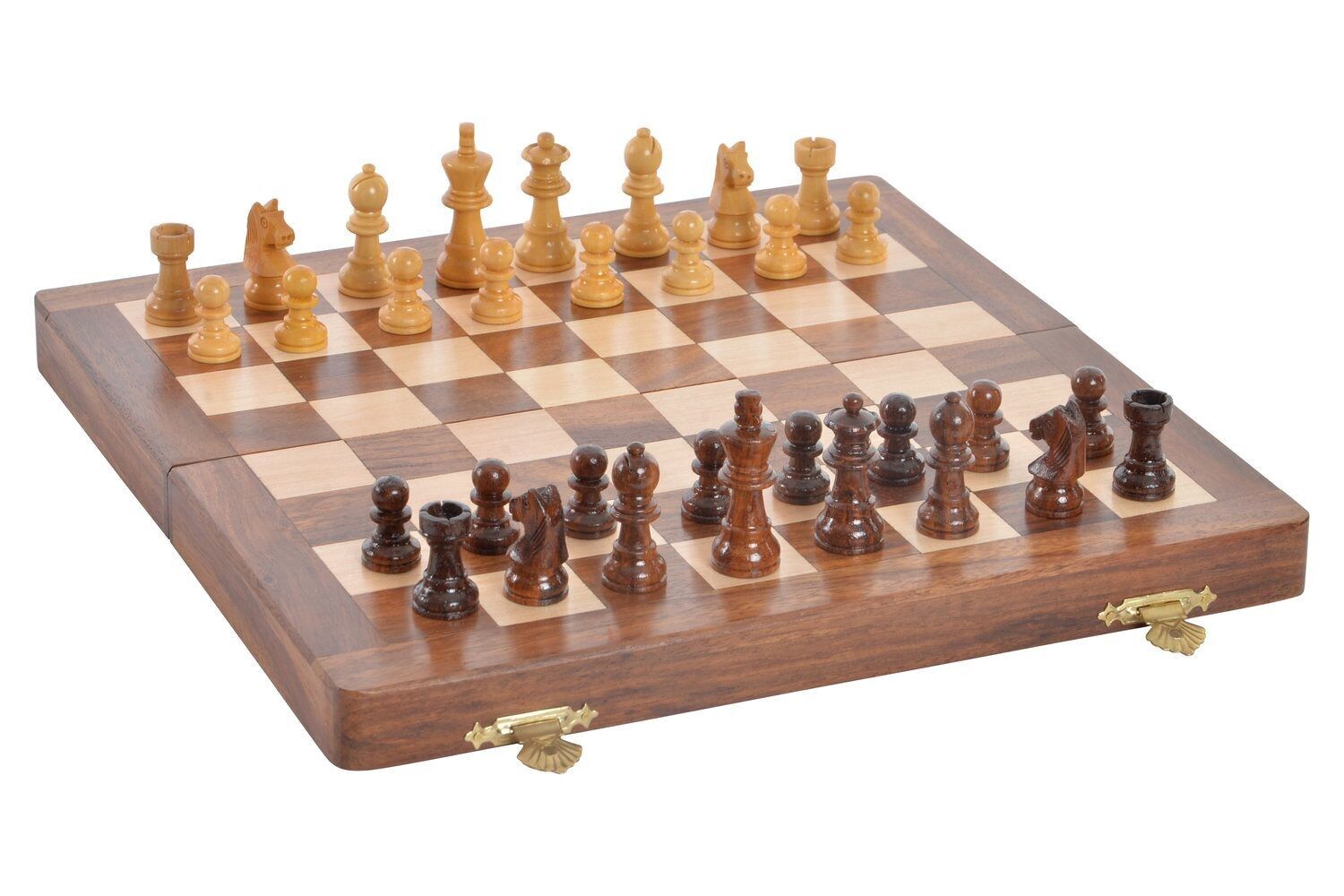SPIELSET 2 SHEESHAM BUCHE 25,5X25,5X2 SCHACH JM184841