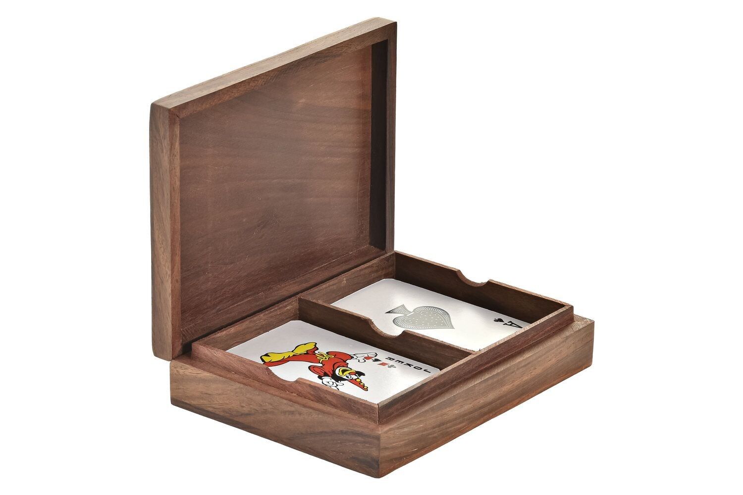 SPIELSET 2 SHEESHAM MESSING 16X12X4 POKERDECK JM194439