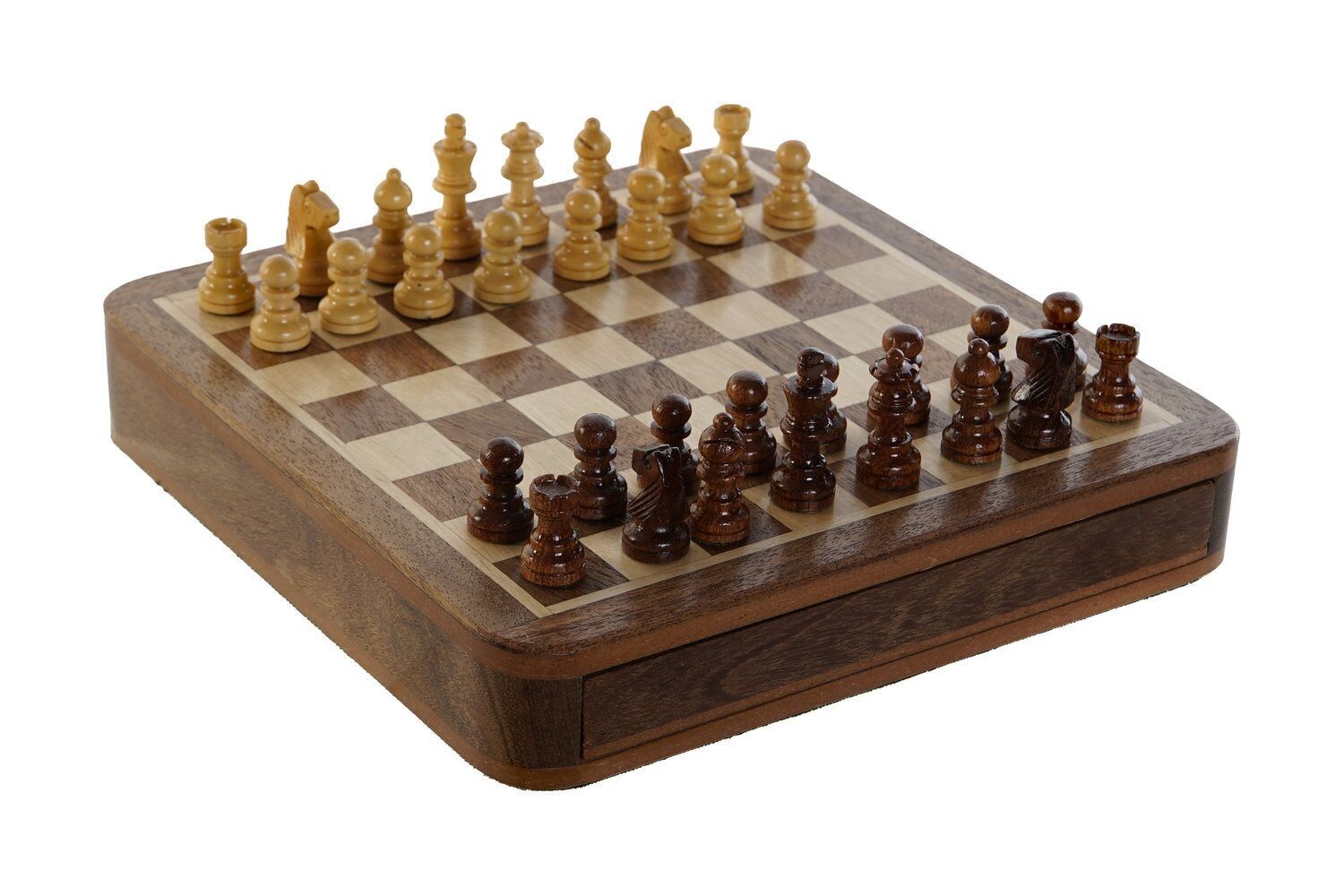 GAME SET 2 ACACIA MAPLE 18X18X3 NATURAL MAGNETIC JM209016