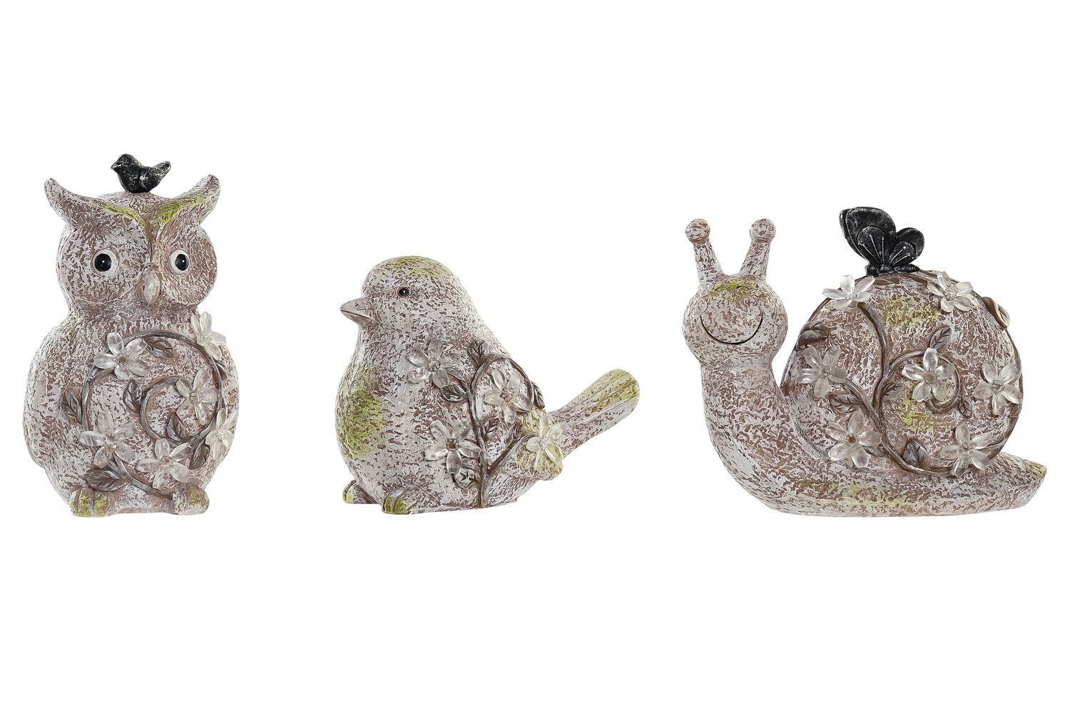 RESIN LED FIGURE 20.5X10X17 ANIMAL 3 ASSORTMENTS. LA191744