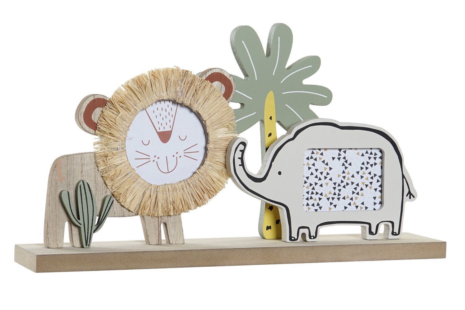 MULTI-PHOTO FRAME MDF GLASS 30X6X17 LEON LI180727