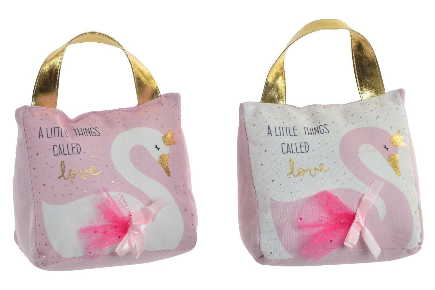 POLYESTER DOORSTOP 16X16X9 CISNE 2 ASSORTED. LI191517