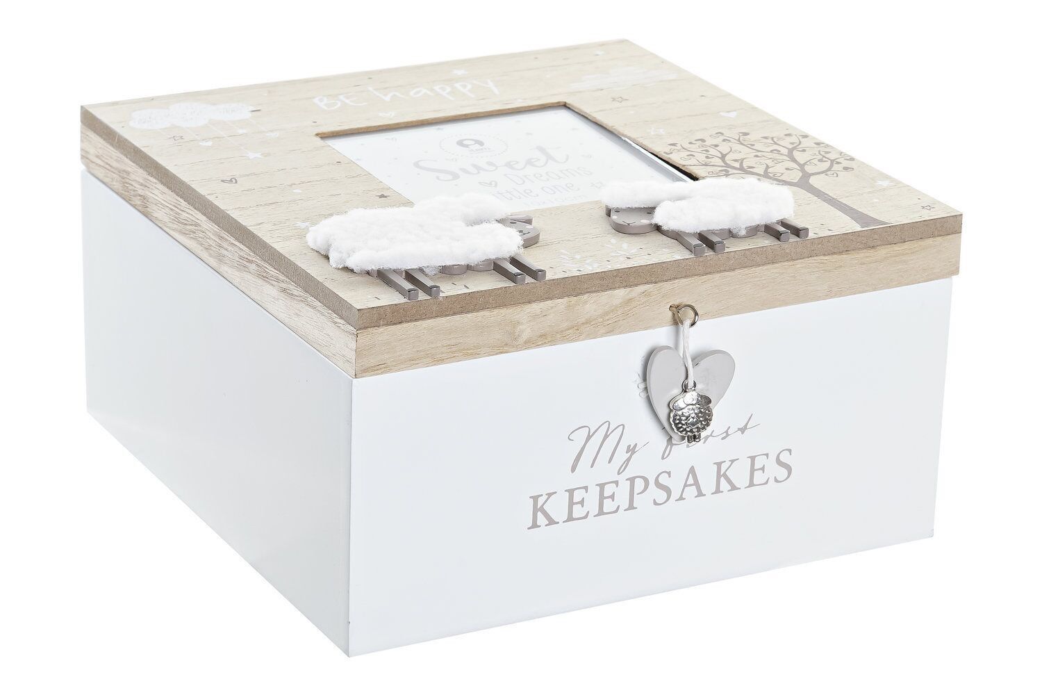 MDF GLASS BOX 20X21X1,5 NATURAL SHEEP LI197216