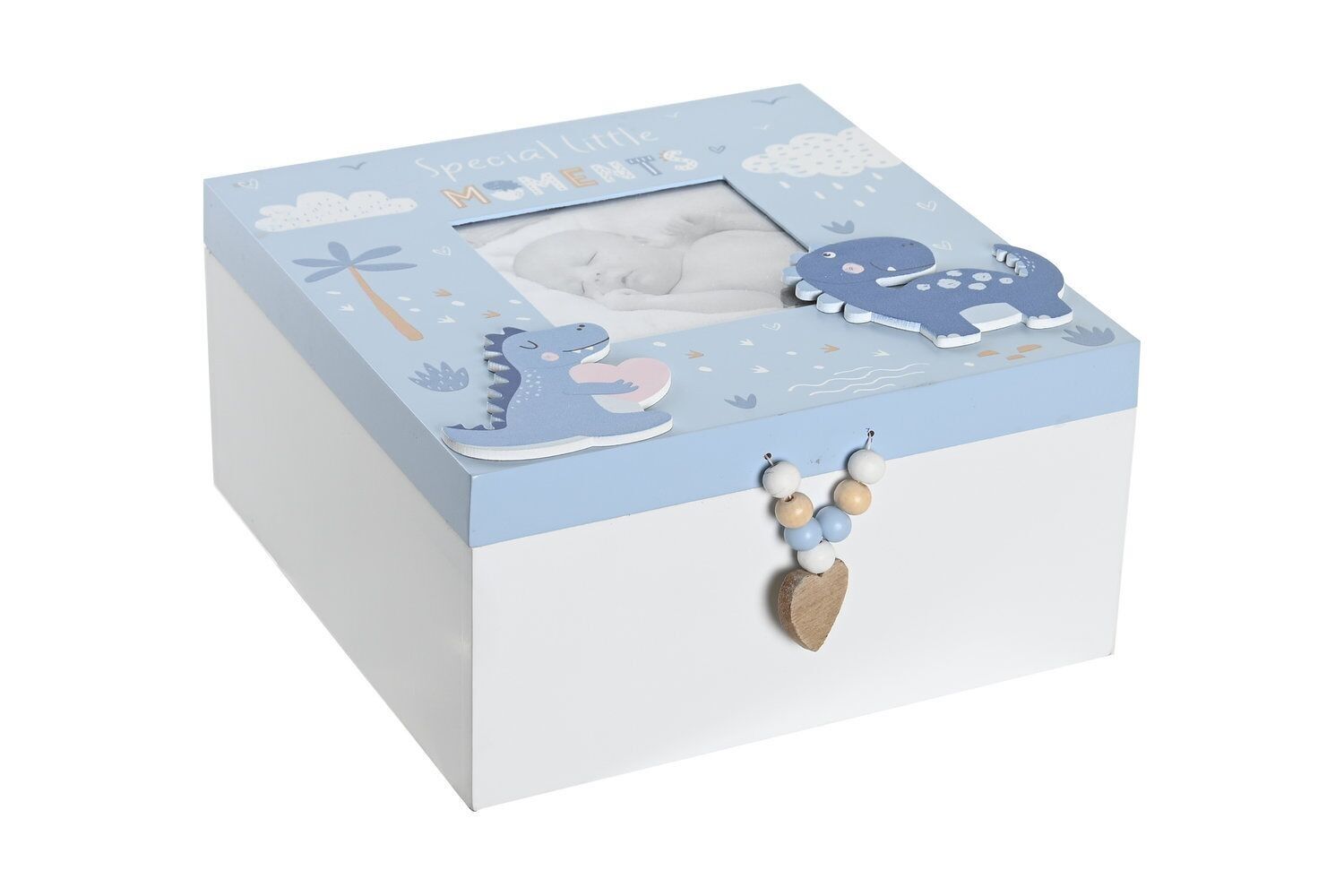 MDF BOX 20X20X10 BLUE DINOSAUR LI205887