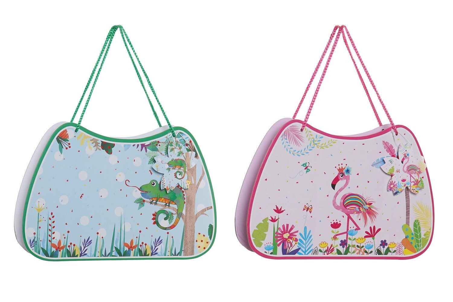 CARDBOARD DIARY 27.5X4X18 56H.  TROPICAL 2 SURT. LP162975