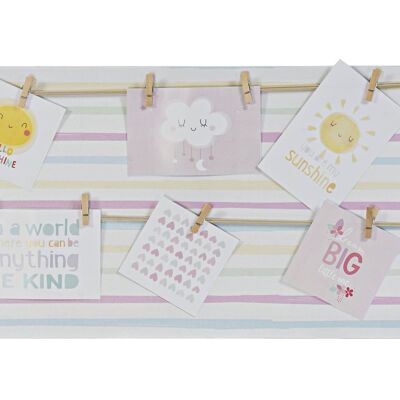 PHOTO HOLDER CANVAS 60X2X30 SUNSHINE WHITE MF170531