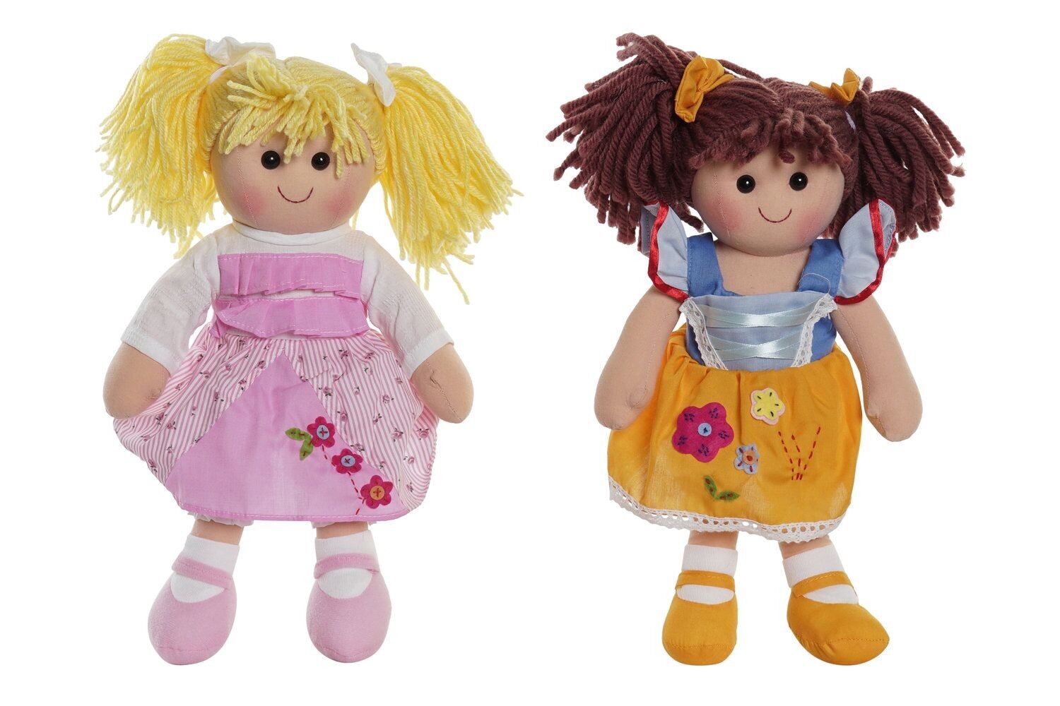 BAMBOLA POLIESTERE 24X10X35 2 ASSORTIMENTI. MN192355