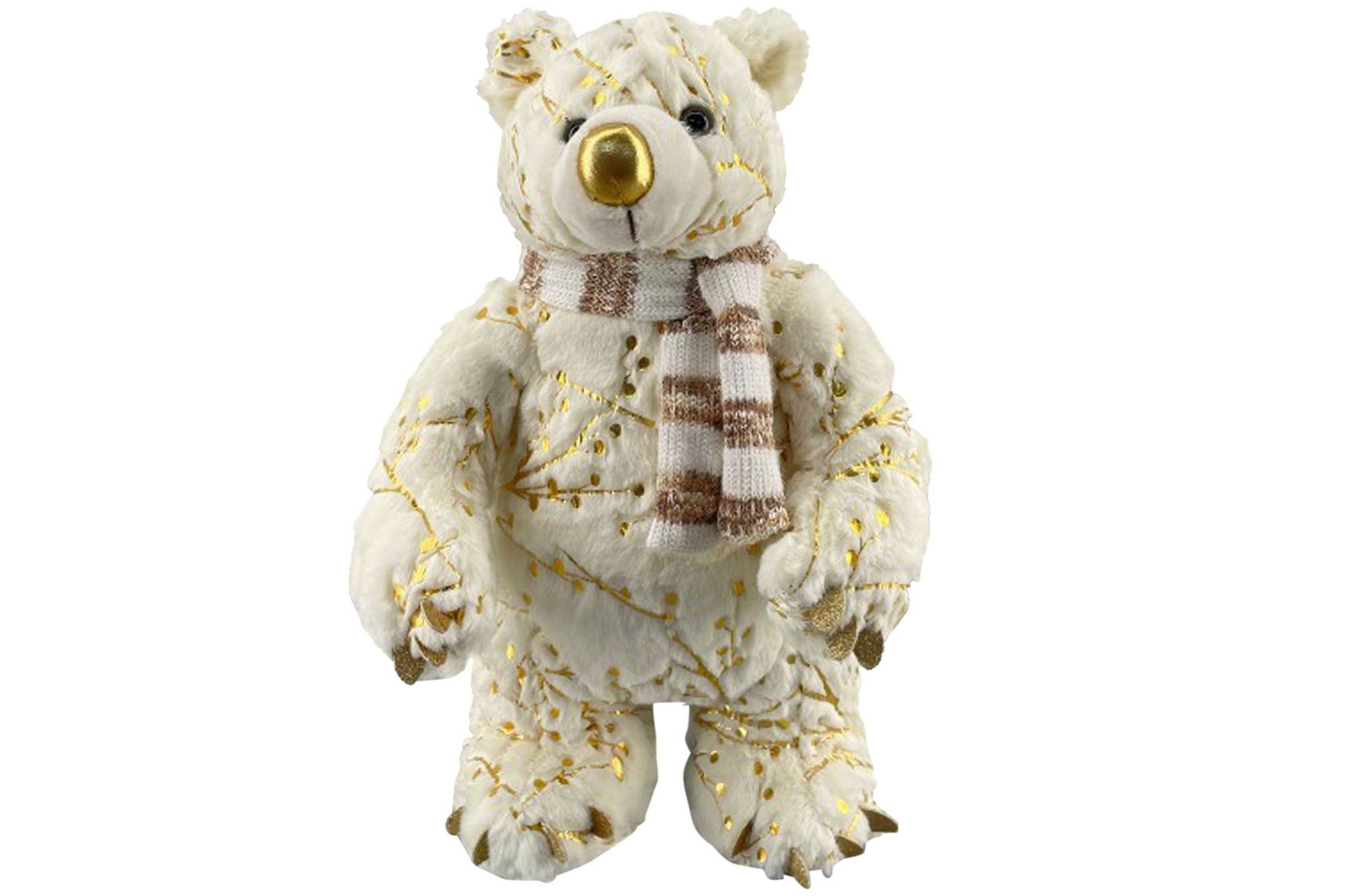 PELUCHE POLIESTERE PS 25X27X47 ORSO POLARE BIANCO NV206707