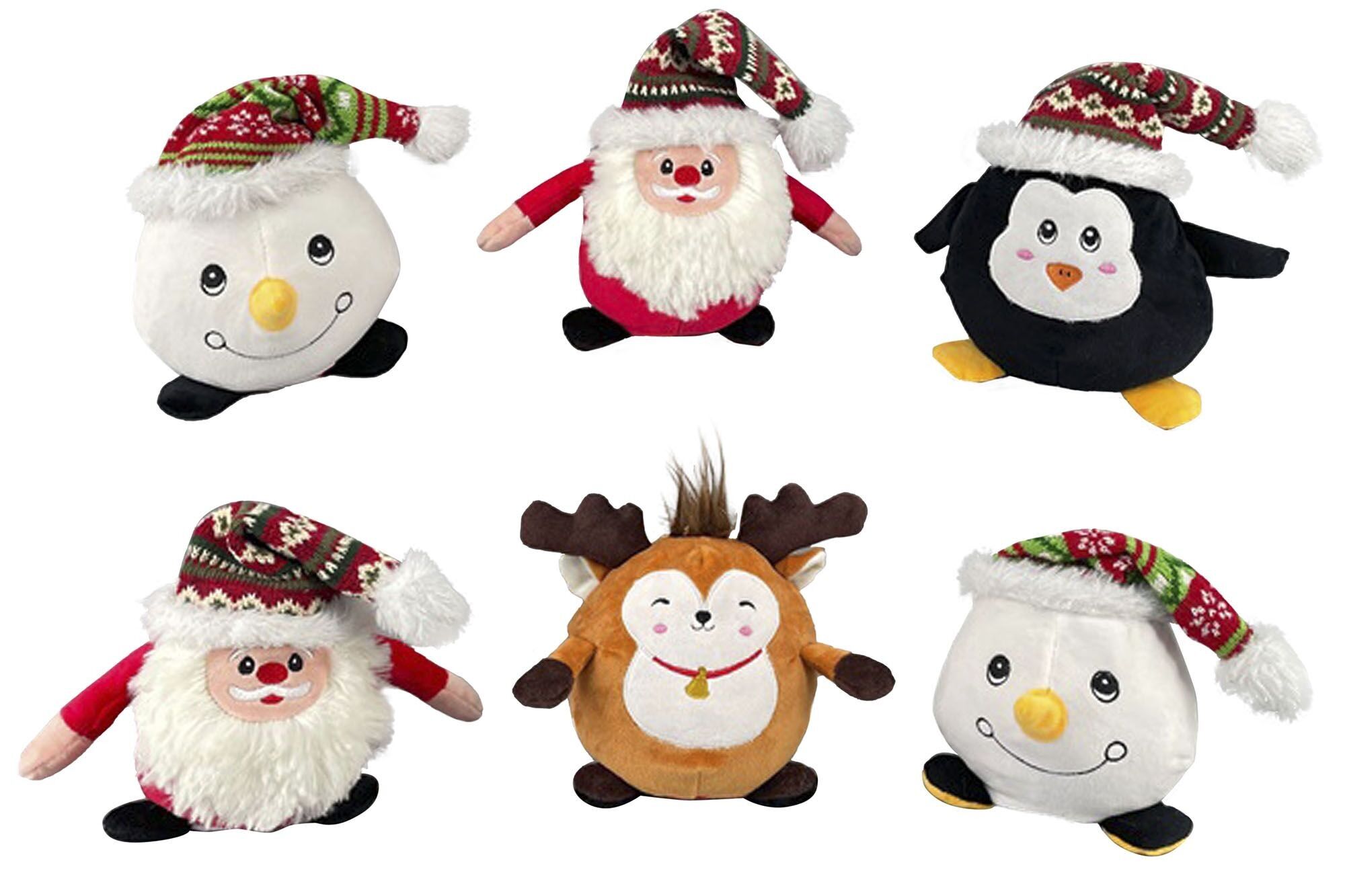 POLYESTER PLUSH 14X14X14 REVERSIBLE 3 ASSORTMENT NV206708