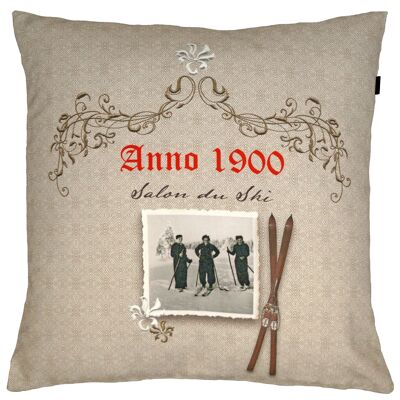 Decorative cushion Anno Ski approx. 50 x 50 cm color 001 natural