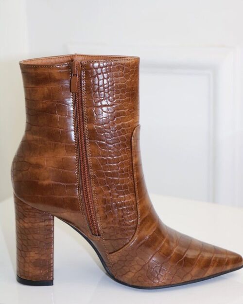 Bottines à talon CAMEL - Ref 1426-23 - PACK