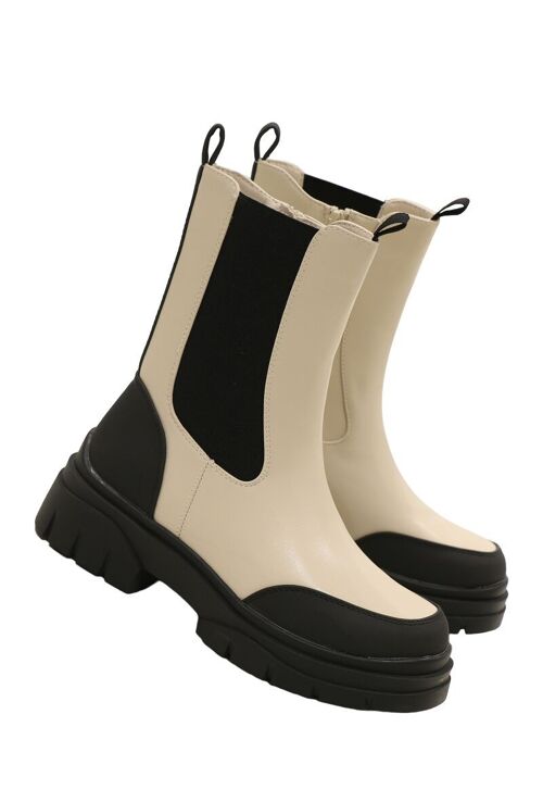 Bottines BEIGE - Ref 22-0660 - PACK