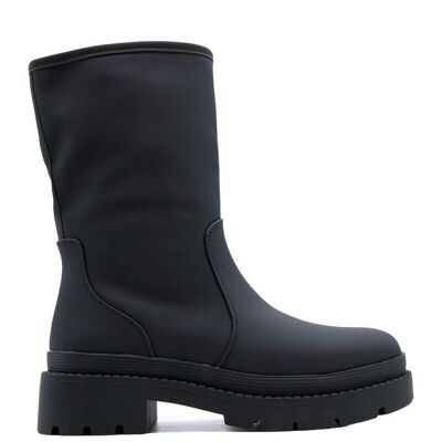 BLACK high ankle boots - Ref 5600-37 - PACK