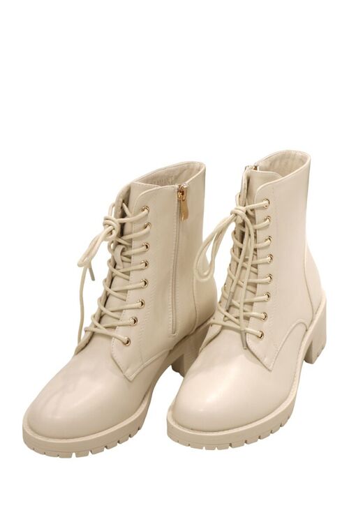 Bottines à lacet BEIGE - Ref 66003-48 - PACK 5