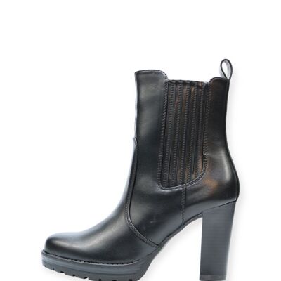 BLACK ankle boot - Ref 7703-19 - PACK