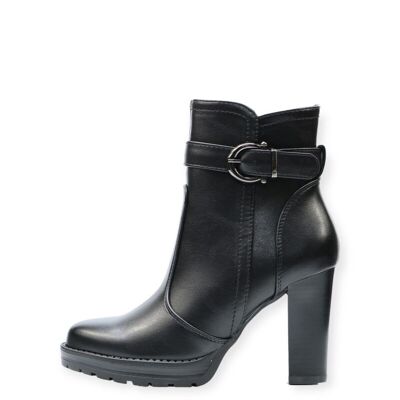 BLACK ankle boot - Ref 7703-21 - PACK