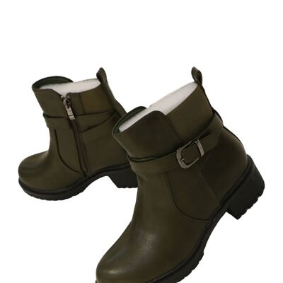 GREEN ankle boots - Ref 8561-2 - PACK 3