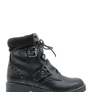 Bottines à lacet NOIR - Ref S6110 - PACK 2