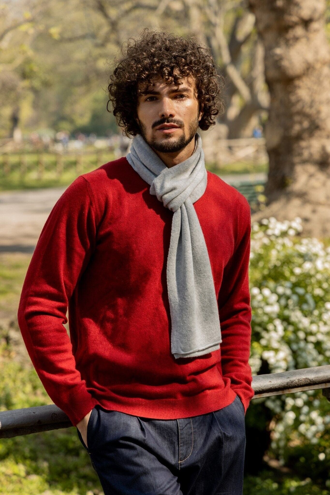 Maglia Uomo Calata in Cashmere Rigenerato Girocollo