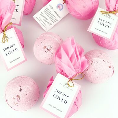 You Are Loved - Self-love Rose Bath Bomb