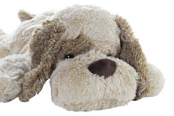 CHIEN PELUCHE POLYESTER 60X65X20 3 ASSORTIMENTS. PE192311 2