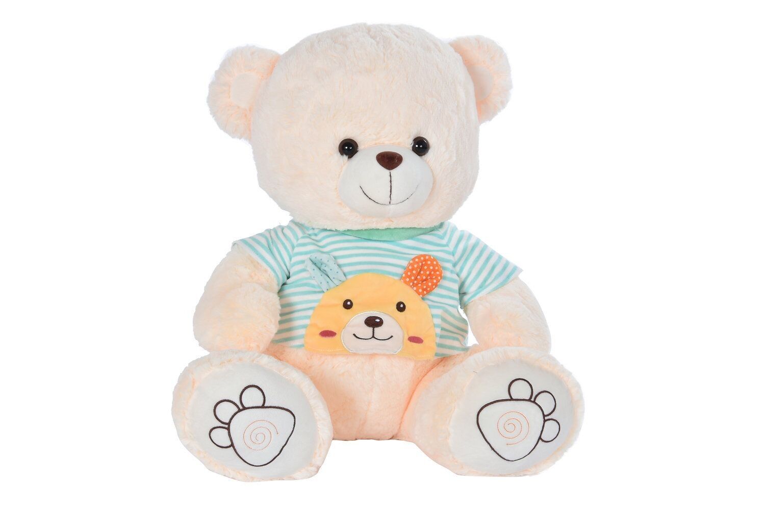 ORSACCHIOTTO POLIESTERE 47X20X50 ORSETTO BIANCO PE196961