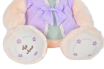 PELUCHE POLYESTER 42X20X50 OURS 2 ASSORTIS. PE196960 3