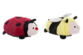 PELUCHE POLYESTER 26X30X15 2 ASSORTIMENTS. PE197364 1