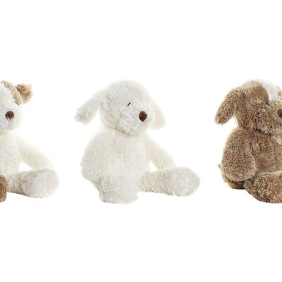 PELUCHE POLIESTER 30X32X28 PERRO 3 SURT. PE197372