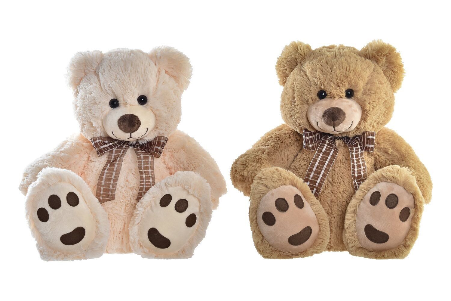 ORSACCHIOTTO POLIESTERE 35X30X41 ORSETTO 2 ASSORTIMENTI. PE197391