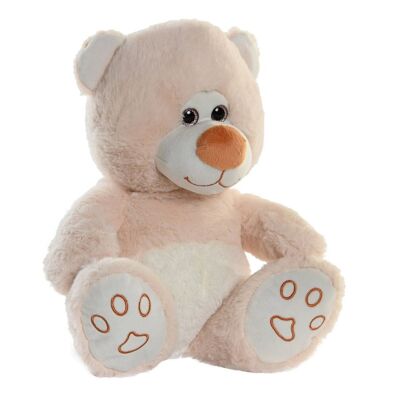 POLYESTER-TEDDY 25X23X30 BEIGE BÄR PE203590