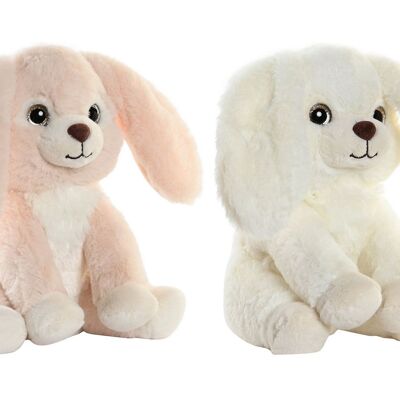 POLYESTER PLUSH 20X15X28 RABBIT 2 ASSORTMENTS. PE203591